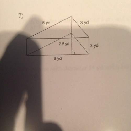 The volume of the figure. round to the nearest tenth