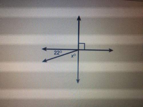 What is the value of x in the figure?  x= ?