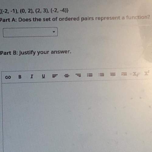 Does the set of ordered pairs represent a function?