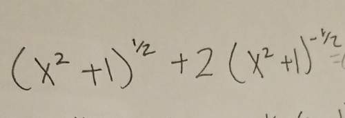 How do i factor (x^2 + 1)^1/2 +2(x^2 + 1)^1/2