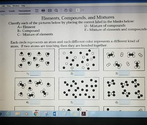 Elements, compounds, and mixtures . use the picture.