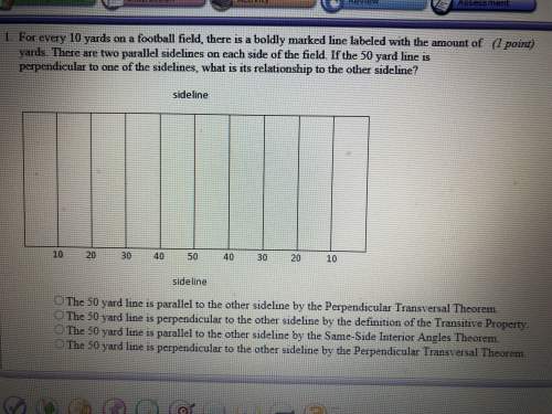 For every 10 yards on a football field there is a boldly marked line labeled with the amount of yard