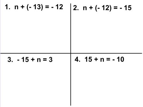 Ineed the answer and the work!  you have to find n.