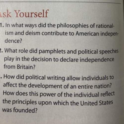 In what ways did the philosophies of rationalism and deism contribute to american independence?