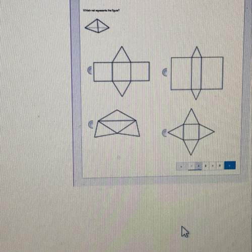 Which net represents the figure. plz m