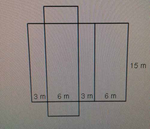 Use the net to find the surface area of the prism