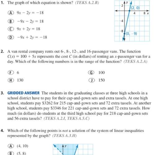 Can somebody me on number 2 or 3? explain as well. asap : )