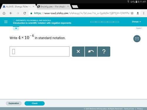 Intruduction to a scientific notation with negative exponenents. posted a picture. , wo