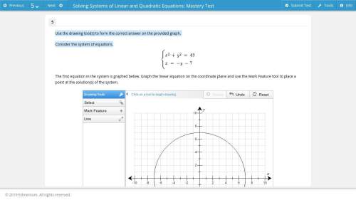 Use the drawing tool(s) to form the correct answer on the provided graph.consider the sy