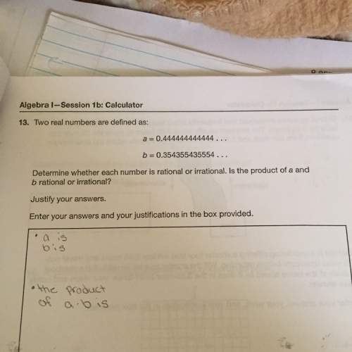 Determine whether each number is rational or irrational