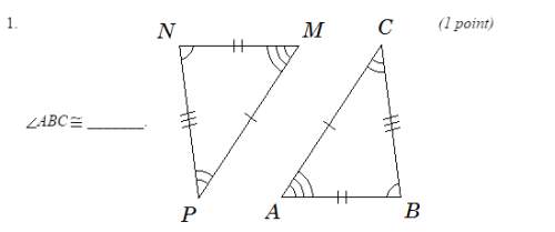 ∠abc ≈  a. ∠pmn b. ∠npm c. ∠nmp d. ∠mnp