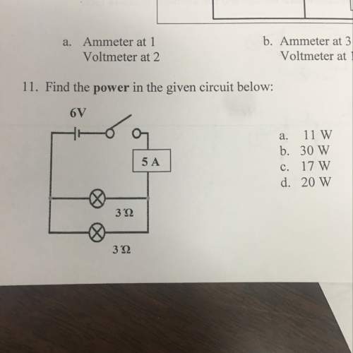 Find the power in the given circuit below