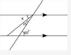 Apair of parallel lines is cut by a transversal:  a pair of parallel lines is cut by a t