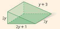 30 write and simplify a polynomial expression for the surface area of each figure.