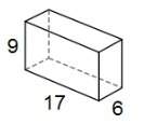 Calculate the surface area of the solid. do not include units of measure.