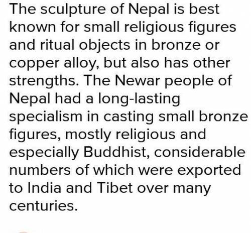 The foreign tourists take the nepali sculptures interestingly. why