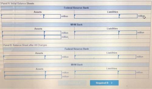 MHM Bank currently has $700 million in transaction deposits on its balance sheet. The current reserv