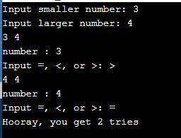 Modify the guessing-game program so that the user thinks of a number that the computer must guess.