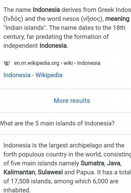 Tuliskan 5 pulau yang ada di indonesia!​
