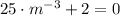 25\cdot m^{-3}+2=0