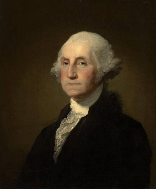 How does this image reflect George Washington's views on government? (5 points)

He believed in the