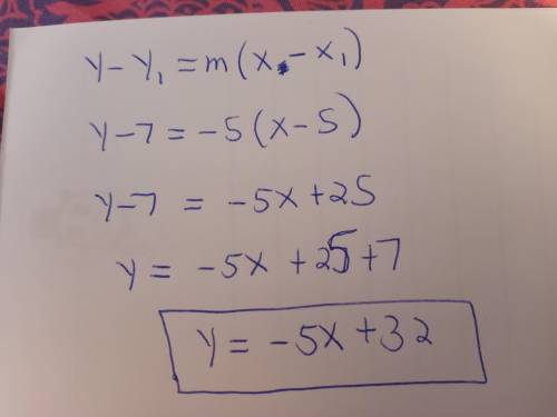 Find the equation of the line that is parallel to the given line and passes through the given point.