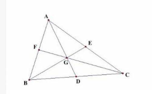 Prove that the sum of the squares of the lengths of the medians of a triangle is three fourths the s