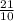 \frac{21}{10}