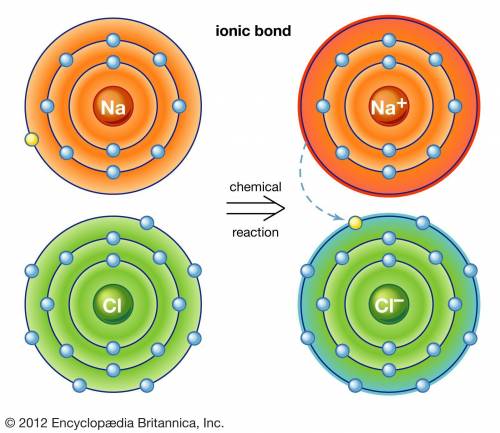 What do ionic bonds contain?