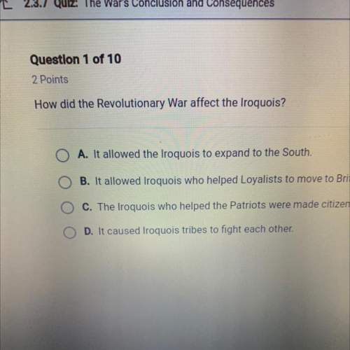 How did the revolutionary war affect the iroquois