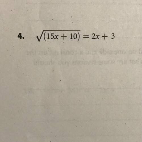 Iwant to how they answer this question. what is the value of x?