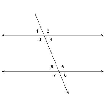 Which pair of angles are adjacent angles?  a. &lt; 1 and&lt; 4