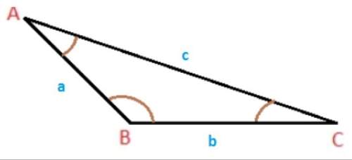 Suppose a triangle has sides a, b, and c, and the angle opposite the side of length b is obtuse. wha