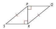 Which method can be used to prove the triangles congruent? explain.
