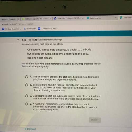 Which of the following claim restatements would be most appropriate to start the conclusion pa