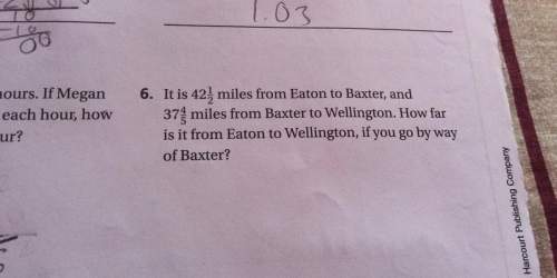 It is 4 1/2 miles from eaton to baxter, and 37 4/5 miles from baxter to wellington. how far is it fr