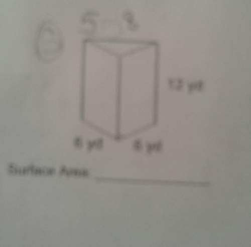 What is the surface area of 6 yd 12y 6y