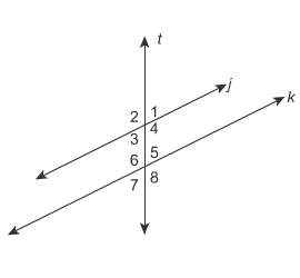 In the figure, j∥k and m∠2 = 117°. what is the m∠3 ? enter your answer in the box.