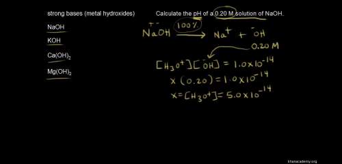 Why is there the concentration of hidronium 5 mean i don t get the 5 where s coming from.it is the