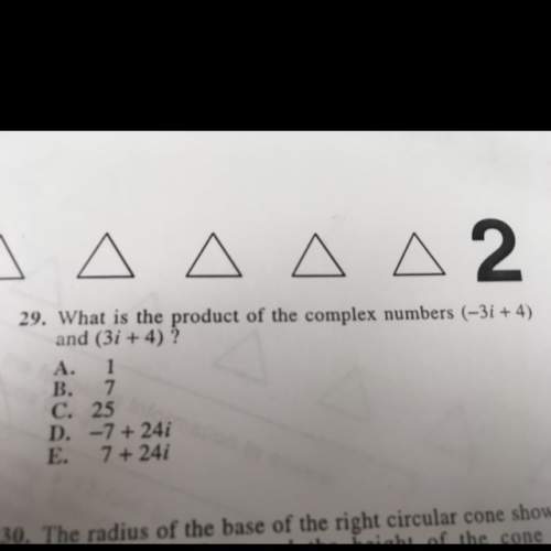 Can someone and explain how you got the answer