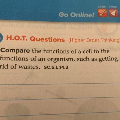 Compare the functions of a cell to the functions of an organism, such as gettign rid of waste&lt;