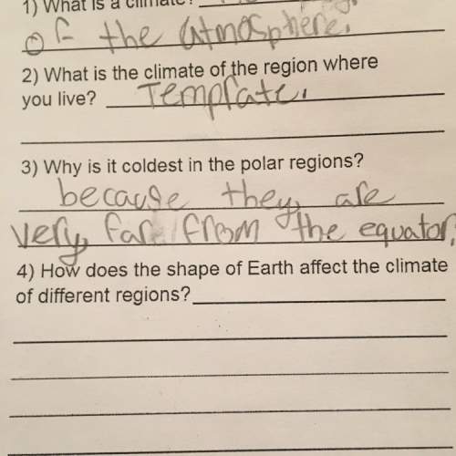 How does the shape of the earth affect the climate of diffrent regions answer!