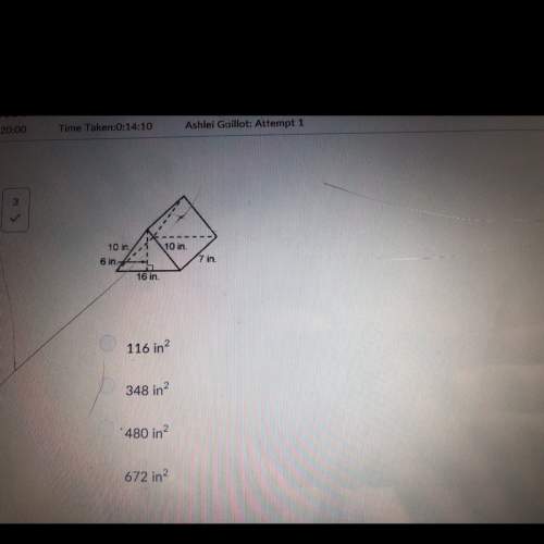 What is the surface area of the prism?