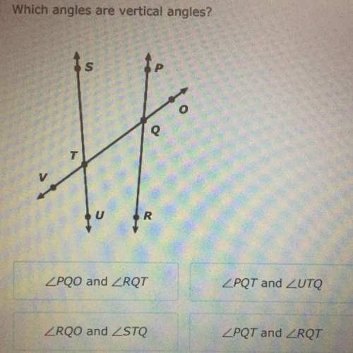 Which angles are vertical angles ? anyone knows i forgot , i’ll give you best brainliest