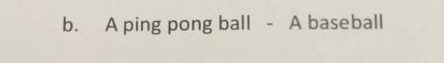 Which object has a greater interia a ping pong ball or baseball