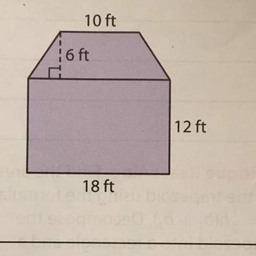 Find the area of the figure. explain how you found your answer
