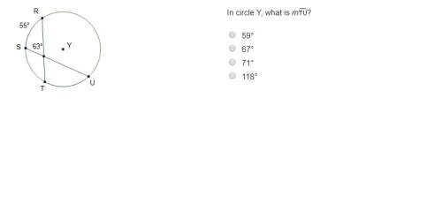 In circle y, what is m?  59° 67° 71° 118°