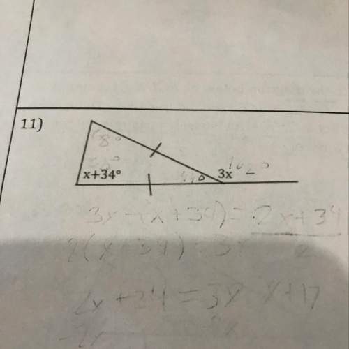 Can someone solve, explain and show all the work to solve this geometry question? i added a pictur