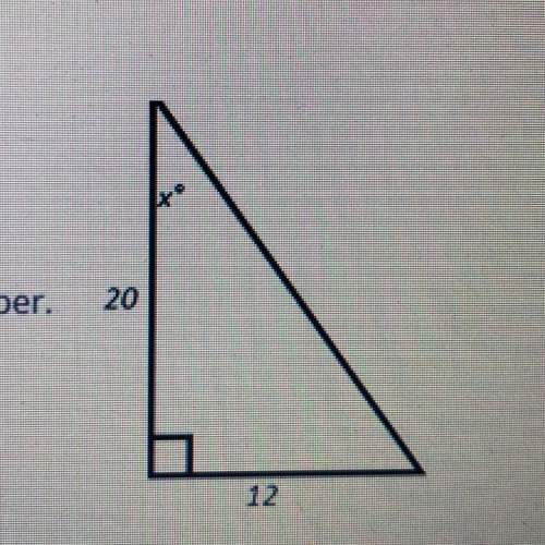 What is the measure of the missing angle? round answer to nearest whole number