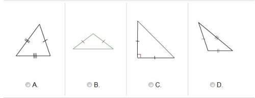 Which is an obtuse isosceles triangle?